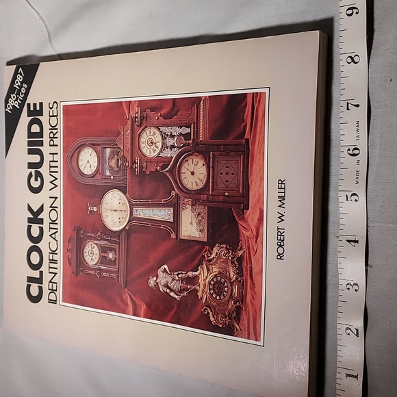 Vintage 1986 Clock Guide Identification With Prices Robert W Miller - Picture 9 of 9